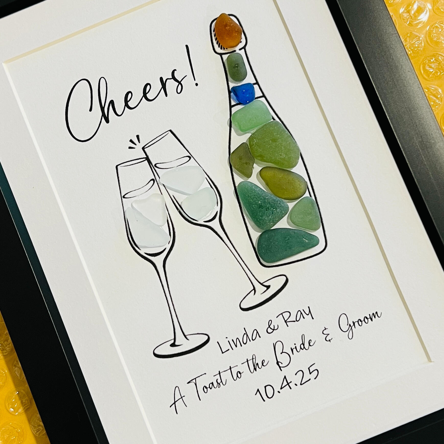 A toast to the Bride &amp; Groom